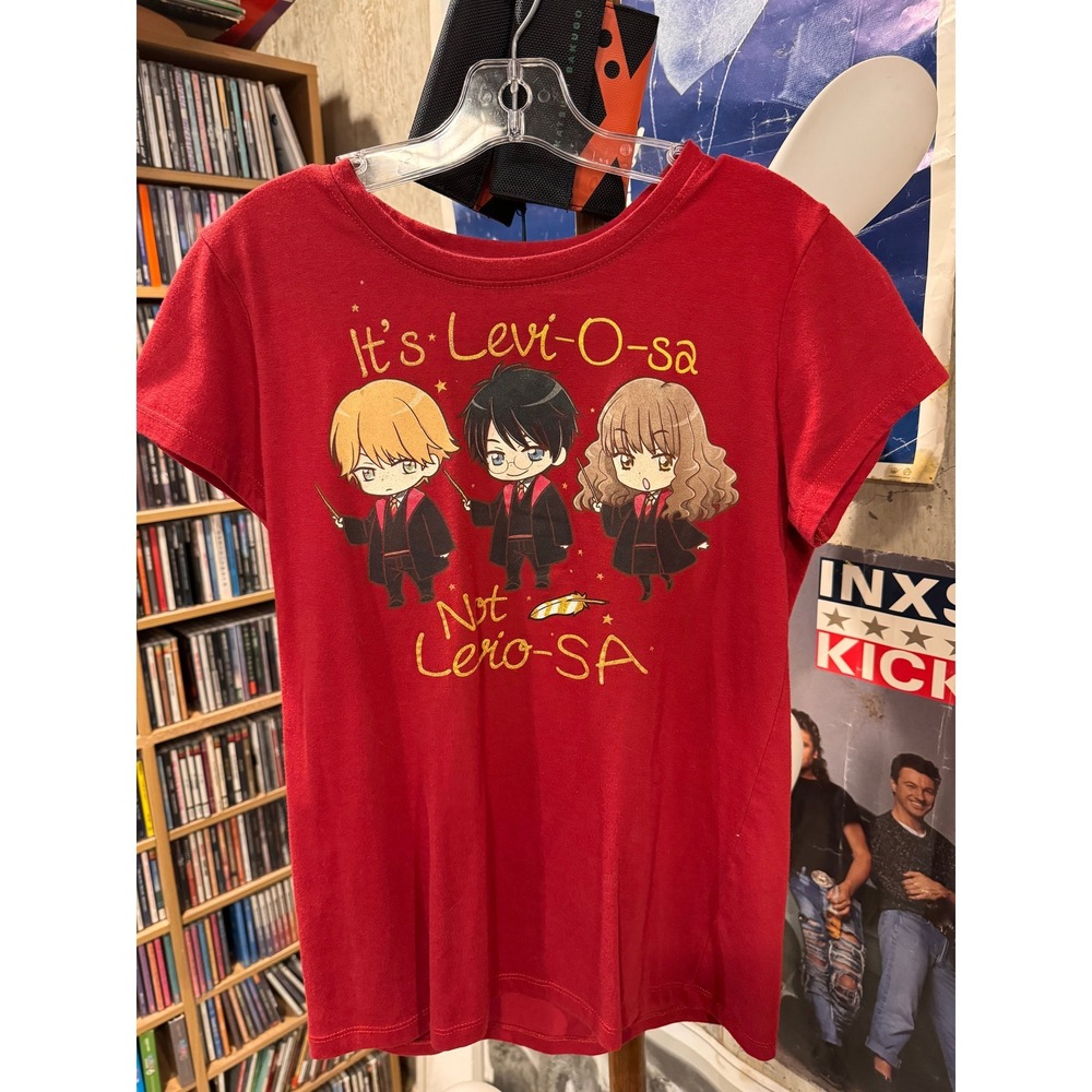 Harry Potter Girls chibi anime style main characters shirt - XL (14/16)